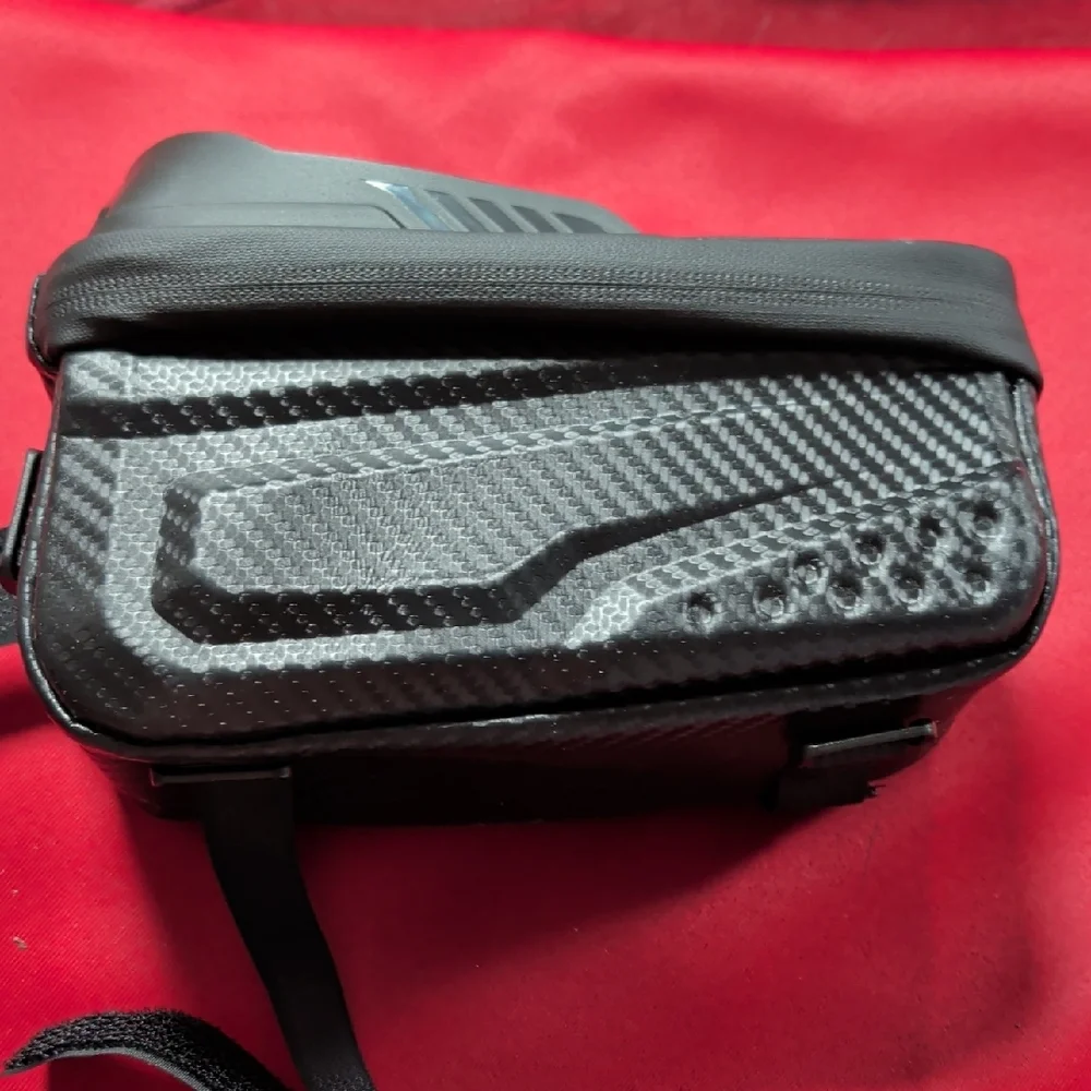 Black Transparent Cell Phone Carrying Case For Bicycle
